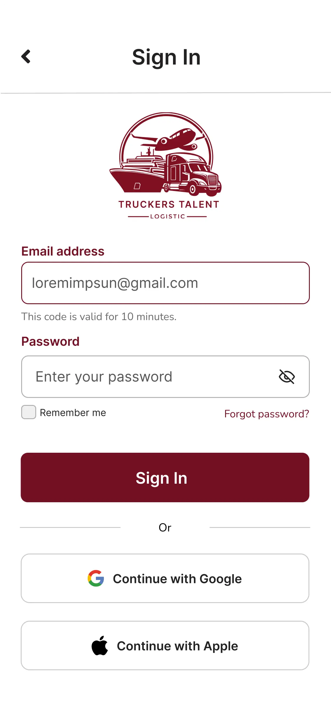 Job Search Mobile